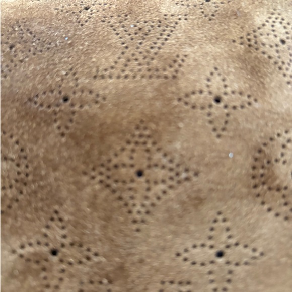 Brown Suede Women's Bag - Picture 5 of 7